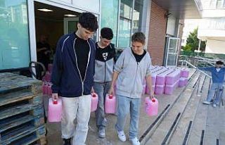 ’Fabrika gibi lise’ye 150 ton temizlik malzemesi...