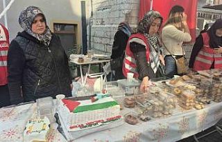 Filistin temalı pasta 6 bin TL’ye satıldı