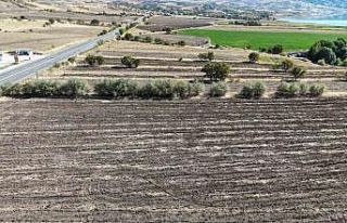 Fransa’dan köyüne döndü, sera kurulumu için...