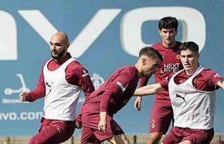 Galatasaray, Beşiktaş derbisinin hazırlıklarına...