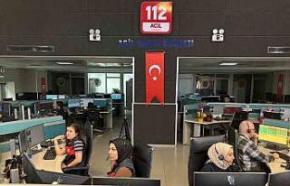 Gaziantep’te 112’ye 8 ayda 1,7 milyon asılsız...