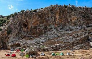 Gaziantep’te Köklüce Kanyonu Tırmanış Şenliği...