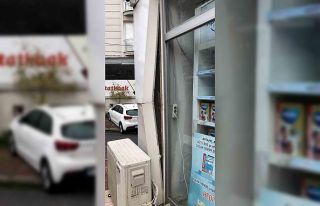 Gebze’de çöken binanın dün çekilen fotoğrafları...