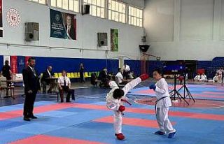 Genç sporcular hünerlerini sergiledi