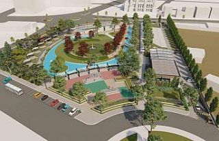 Gençleri buluşturacak parkta çalışmalar sürüyor