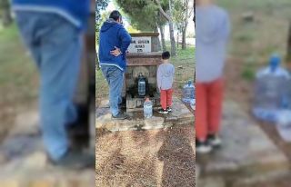 Gökçeada yaşanan sel nedeniyle 2 gündür susuz...