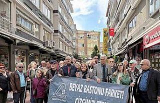 Görme engellilerden "Beyaz Baston" çağrısı:...