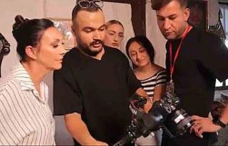 Güllü’nün son klibinin kamera arkası görüntüleri...