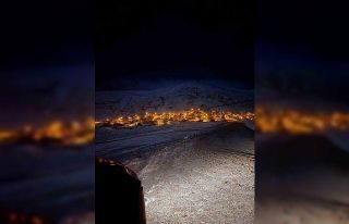 Gümüşhane’nin yüksekleri beyaza büründü