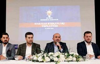 Gürhan Albayrak mahalle başkanlarıyla istişarelerde...