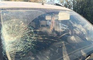 Hafif ticari aracın çarptığı yaya yaralandı