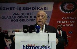 HAK-İŞ Genel Başkanı Arslan: "Gazze ablukasının...