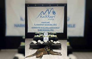 Hakkari’de 43 kilo uyuşturucu ele geçirildi