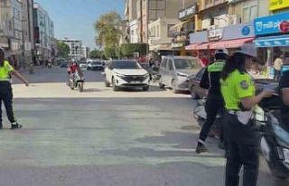 Hatay’da motosiklet sürücüleri denetlendi