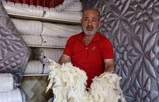 Havalar soğudu yün yorganlara talep arttı