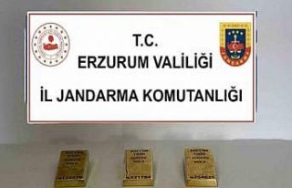 Horasan’da altın operasyonu