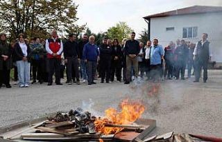 İl Tarım ve Orman Müdürlüğünde yangın ve tahliye...