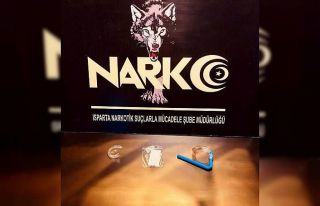 Isparta’da Narkoalan uygulamasında uyuşturucu...