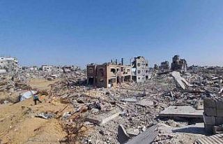 İsrail ordusunun çekildiği Cibaliye’de yıkım...