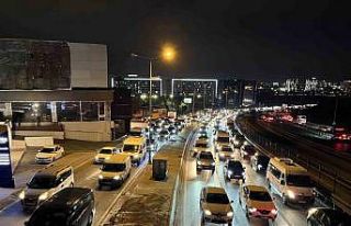 İstanbul’da trafik yoğunluğu yüzde 80’e ulaştı