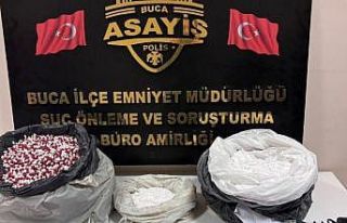 İzmir’de uyuşturucu imalatçısı polise yakalandı