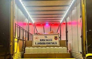 İznik’te bin litre kaçak etil alkol ele geçirildi