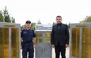 Jandarmadan şehitler çeşmesi