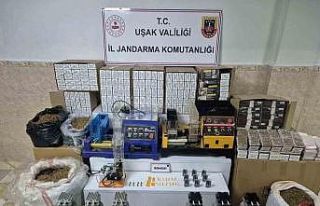 Jandarmadan uyuşturucu ve kaçak sigara operasyonu