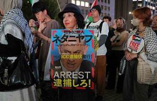 Japonya’da İsrail’in Gazze’ye saldırılarının...