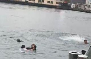 Kadıköy’de engelli 4 kişi denize düştü: 1’i...