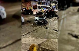 Kapaklı’da bulvar üzerinde kaza: 1 yaralı