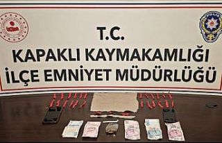 Kapaklı’da uyuşturucu ticaretine 3 tutuklama