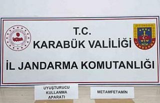 Karabük’te Jandarmadan uyuşturucu operasyonu