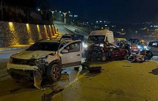 Karabük’te zincirleme kaza: 3 yaralı