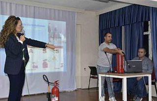 Karacabey Belediyesi’nden öğrencilere ’yangın...