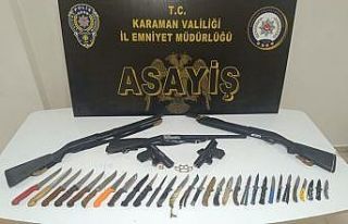 Karaman’da aranan 12 kişi tutuklandı