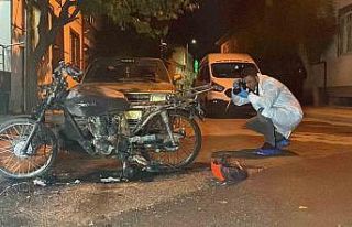 Karaman’da bir kişi iddia üzerine motosikletini...