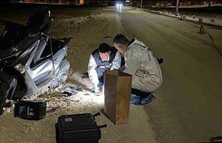 Karaman’da devrilen motosikletin genç sürücüsü...