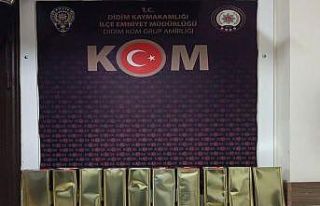 Kargo paketinden sahte içki çıktı