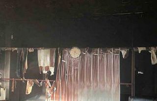 Karpuzlu’da iş yeri yangını