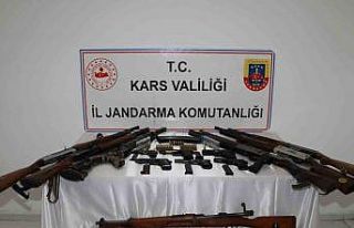 Kars’ta jandarmadan silah operasyonu
