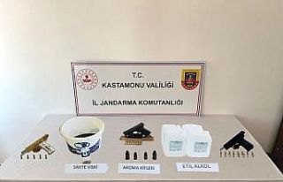 Kastamonu’da sahte alkol operasyonu: 3 gözaltı