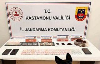 Kastamonu’da uyuşturucuyla yakalanan sanıklara...