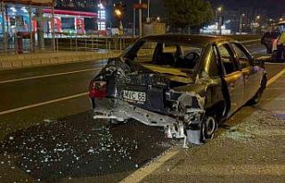 Kaza yapan alkollü sürücü polise: "Beni alın...
