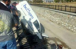 Kazada emniyet kemeri hayat kurtardı