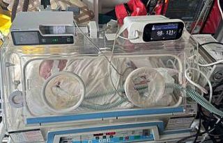 Kerem bebek, hava yolu ile Karabük’e sevk edilerek...