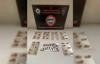 Keşan’da bir şüphelinin üzerinde sentetik ecza...