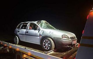 Keşan’da otomobil takla attı: 2 yaralı