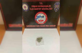 Keşan’da uyuşturucuyla yakalanan şahıs gözaltına...