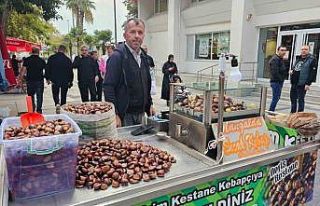 Kestane tezgahlarda yerini aldı